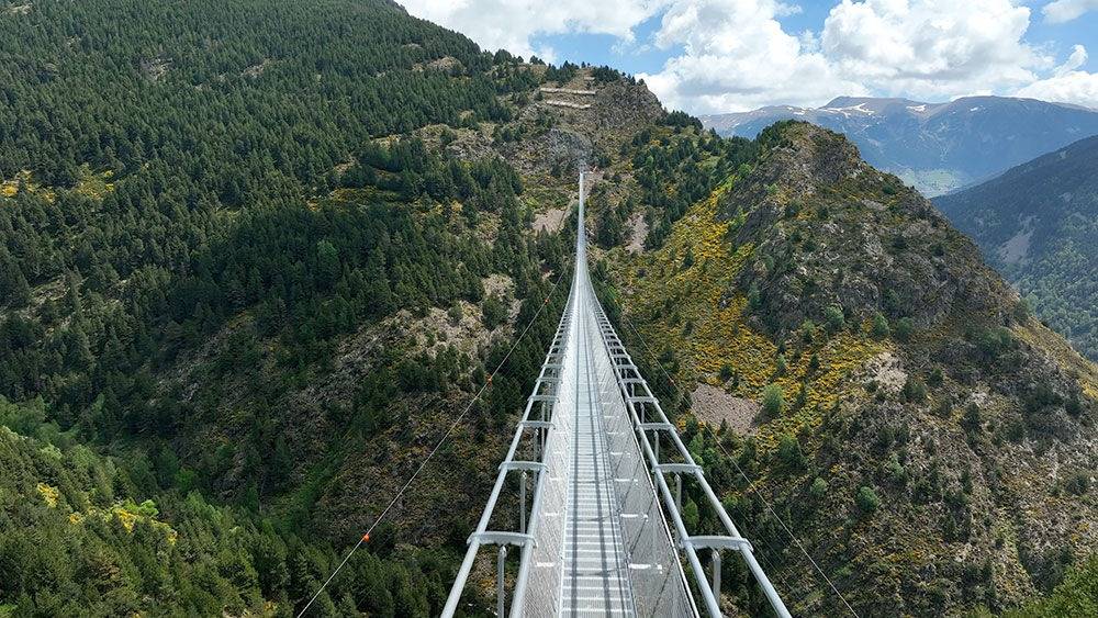 Pont tibetà de Canillo - Pont tibetà de Canillo