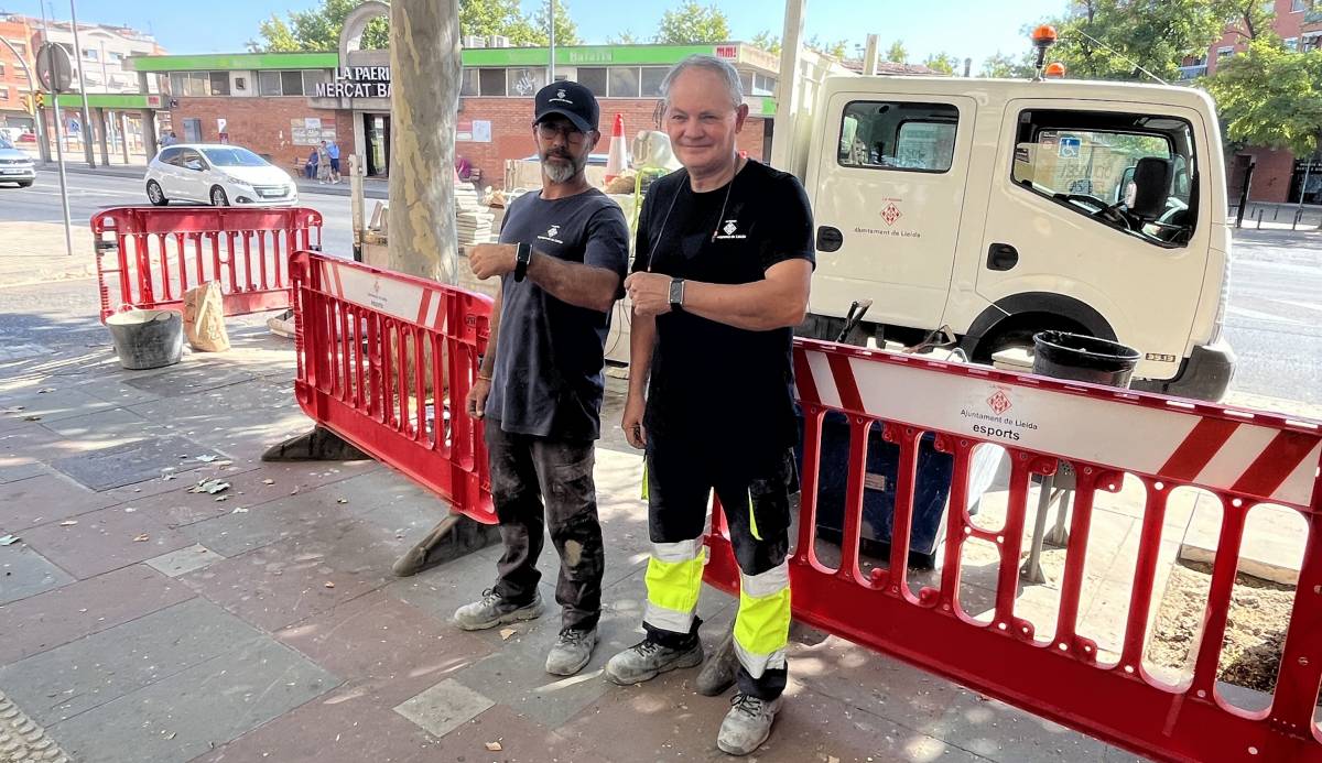 Lleida equipa amb polseres intel·ligents els treballadors municipals per prevenir cops de calor