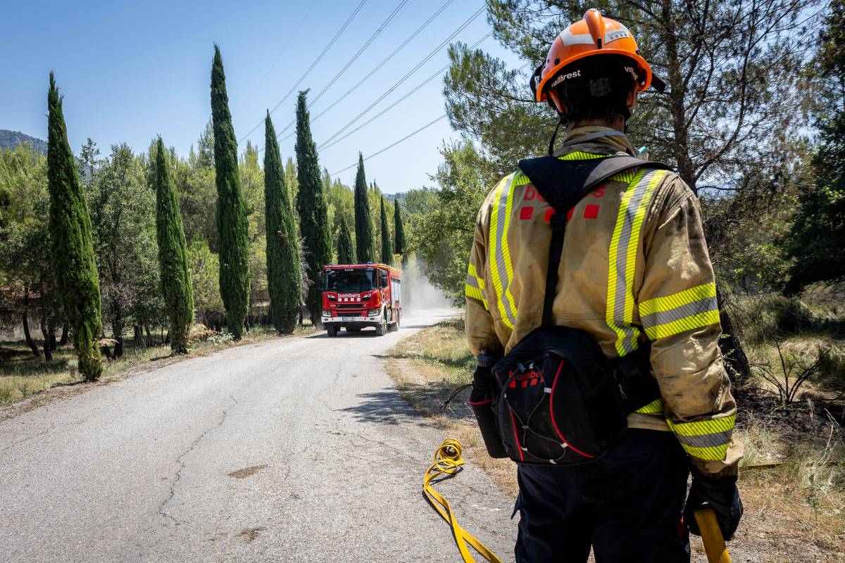 «Ser bomber voluntari és pujar al camió i no saber ni quan ni com tornaràs a casa»