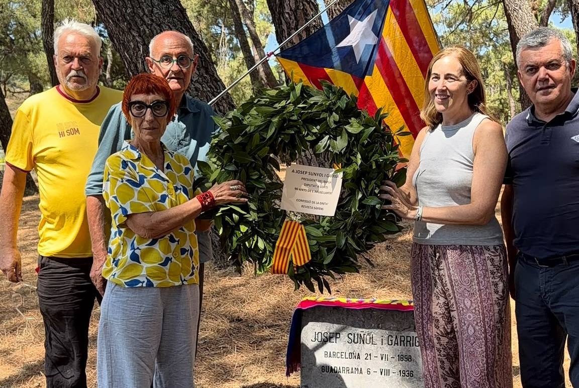 Homenatge a Josep Sunyol en el 90è aniversari del seu afusellament