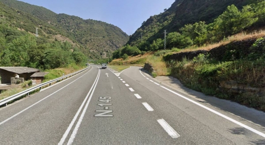 Tallada la carretera que uneix Andorra i la Seu d'Urgell per una esllavissada