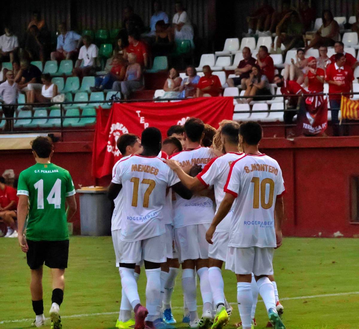 El Terrassa FC guanya el Peralada en el segon amistós de pretemporada