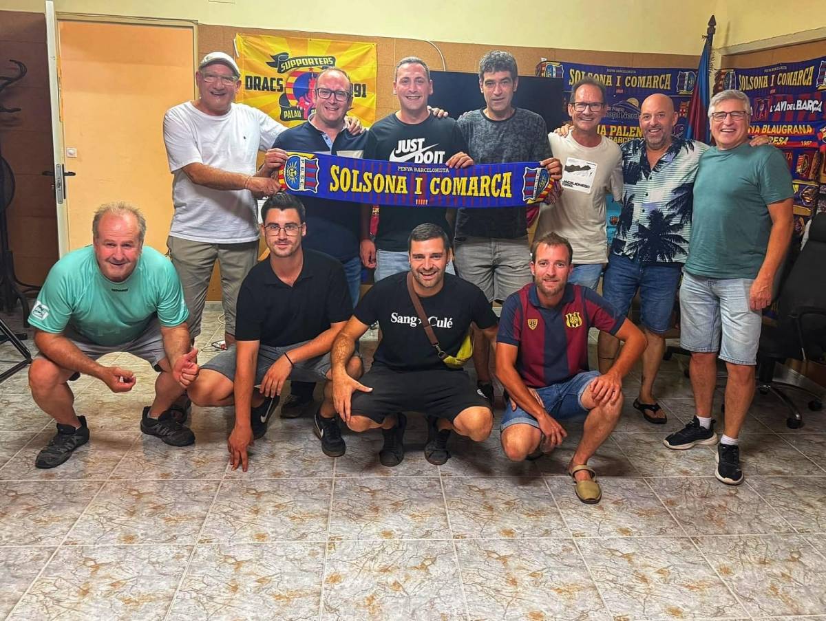 Canvi a la presidència de la Penya Barcelonista Solsona i comarca