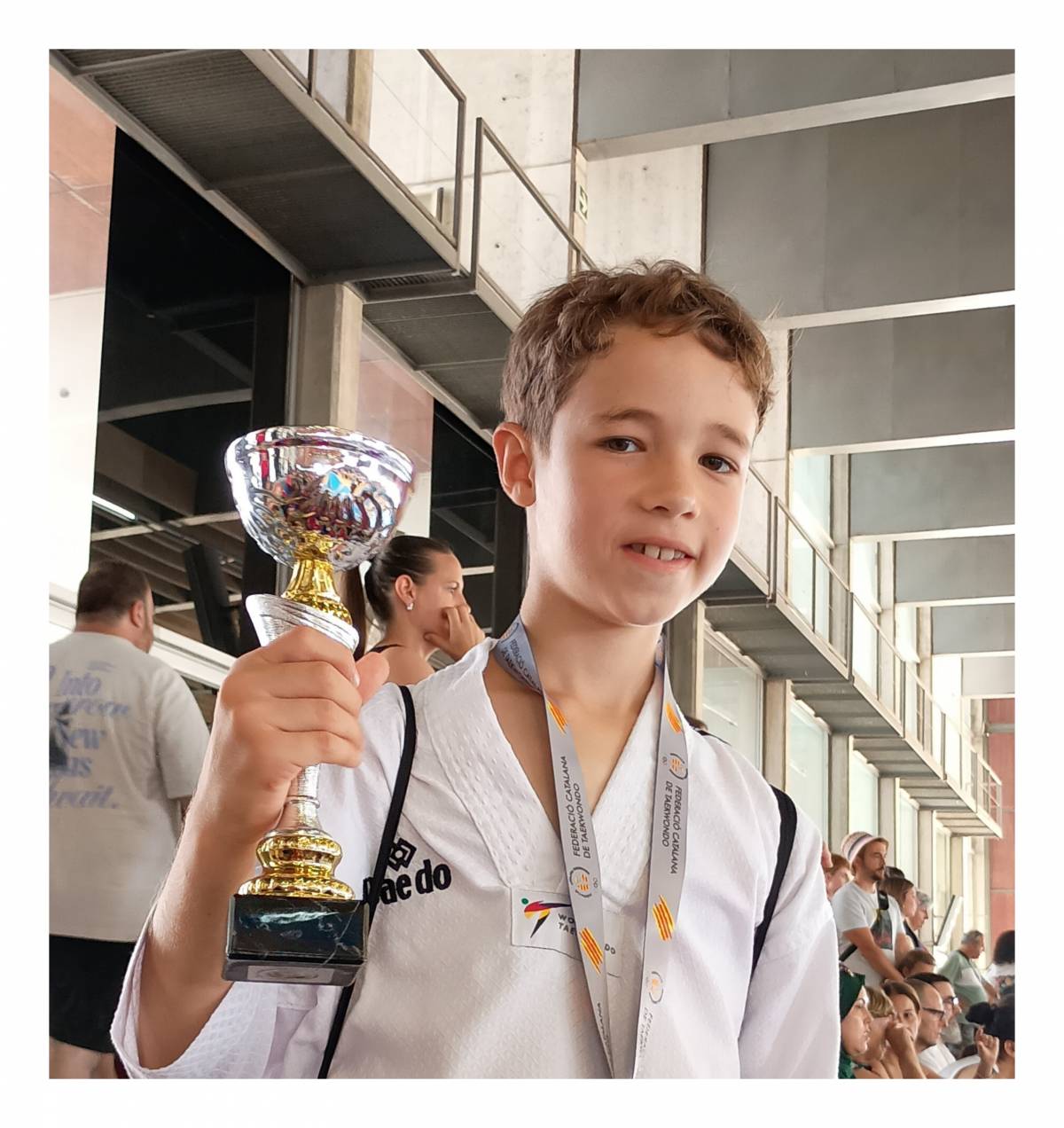 Lluc Flores, nou èxit del Montseny en taekwondo: «Cal memòria i coneixement»