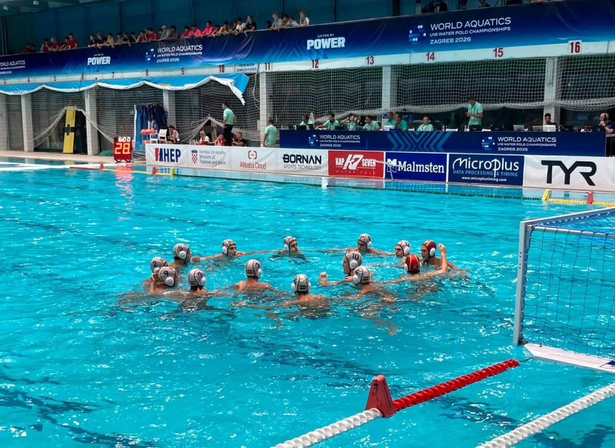 La selecció sub-16 masculina de waterpolo, subcampiona del Món