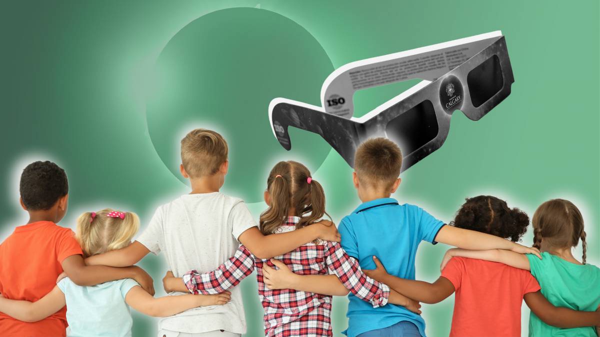 Consells de seguretat per veure l'eclipsi amb infants
