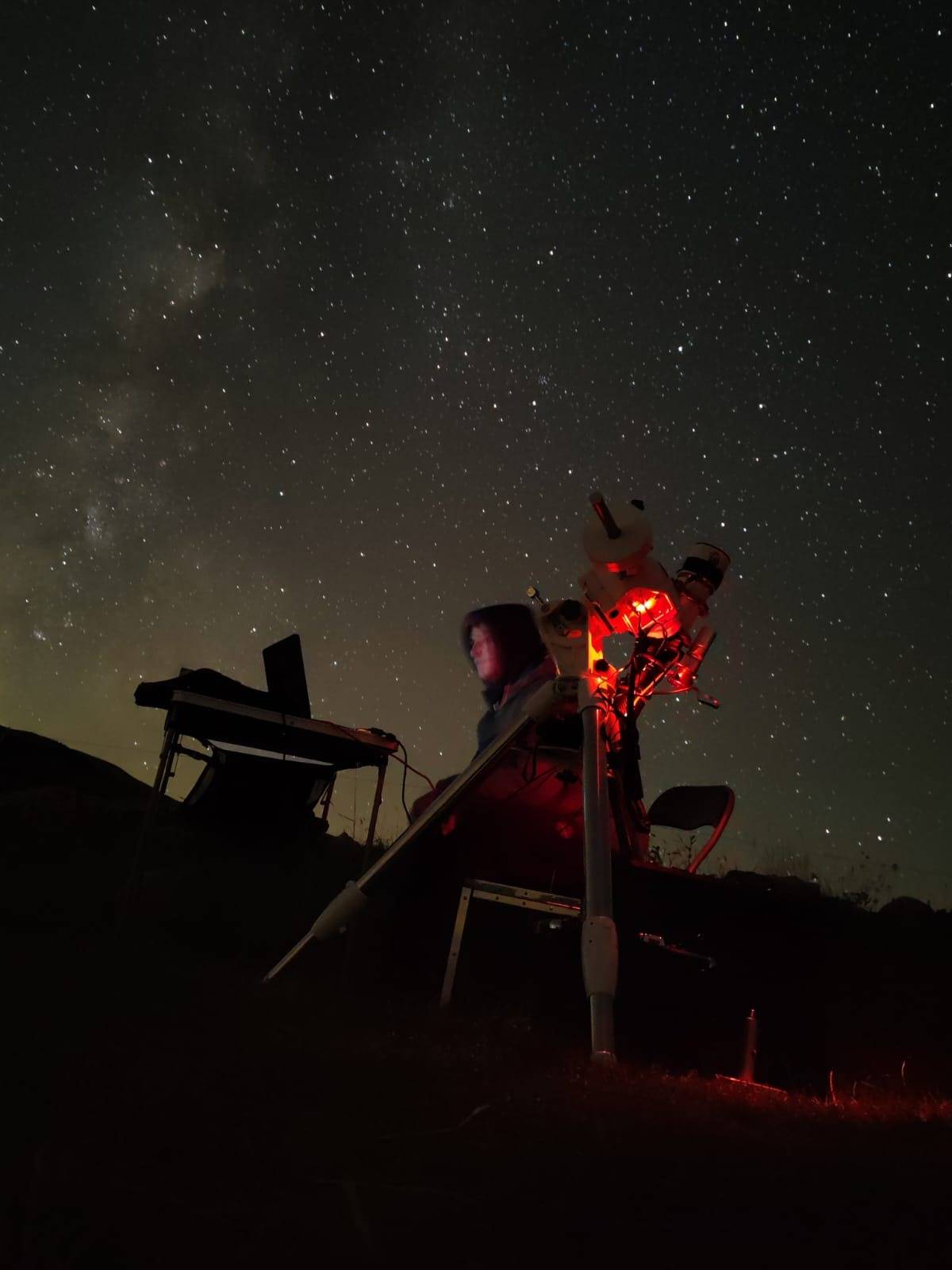 Pau Montplet, l`astrofotògraf que ha captivat la NASA. - Cedida Pau Montplet, l`astrofotògraf que ha captivat la NASA.