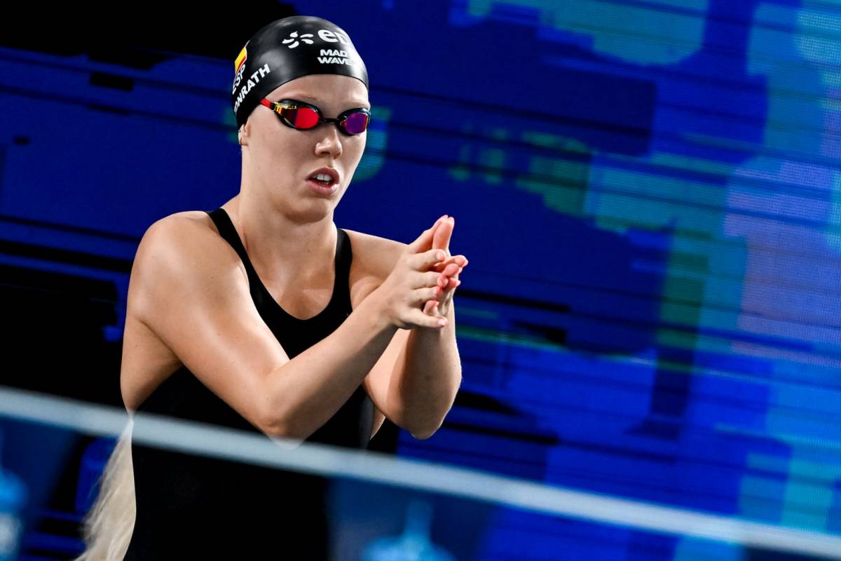 Estella Tonrath frega el bronze, però acaba cinquena a la final dels 200 esquena