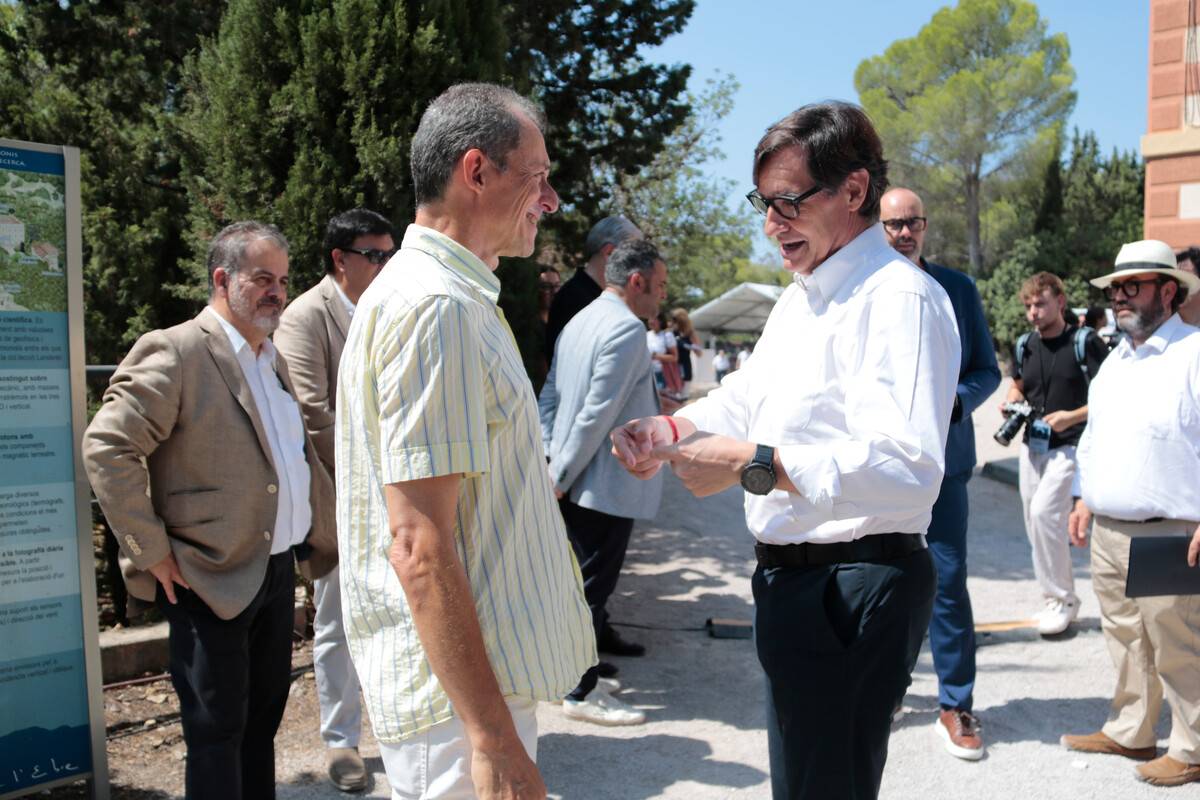 Illa anuncia 2 milions d’euros per reforçar l’Observatori de l’Ebre en plena jornada de l’eclipsi
