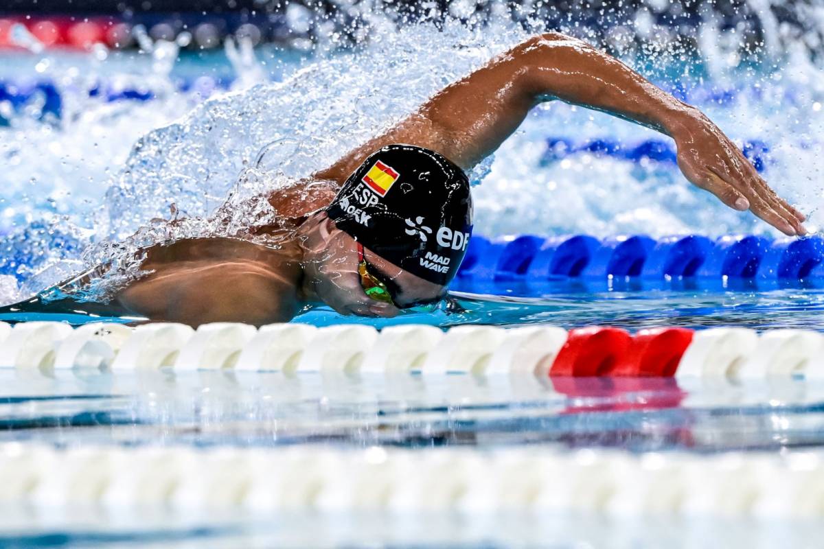 Luca Hoek, quart a la final dels 100 metres lliure a París