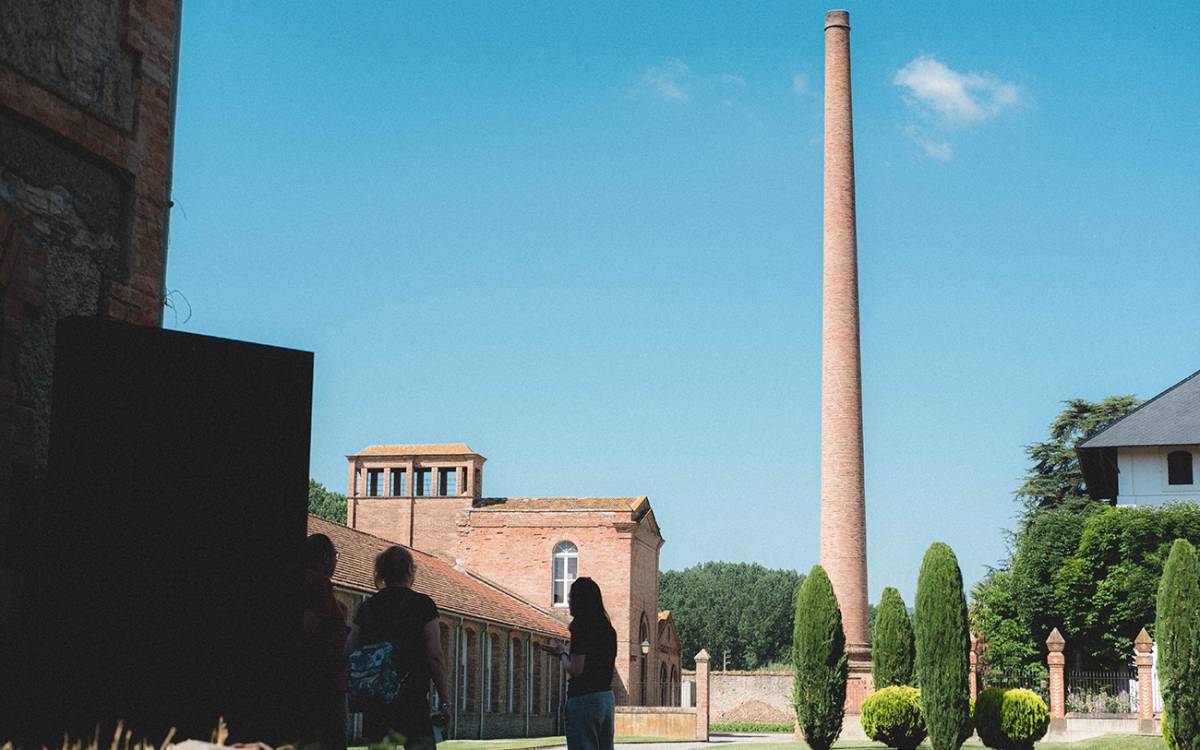 La Colònia Rusiñol, a Manlleu. - Museu del Ter La Colònia Rusiñol, a Manlleu.
