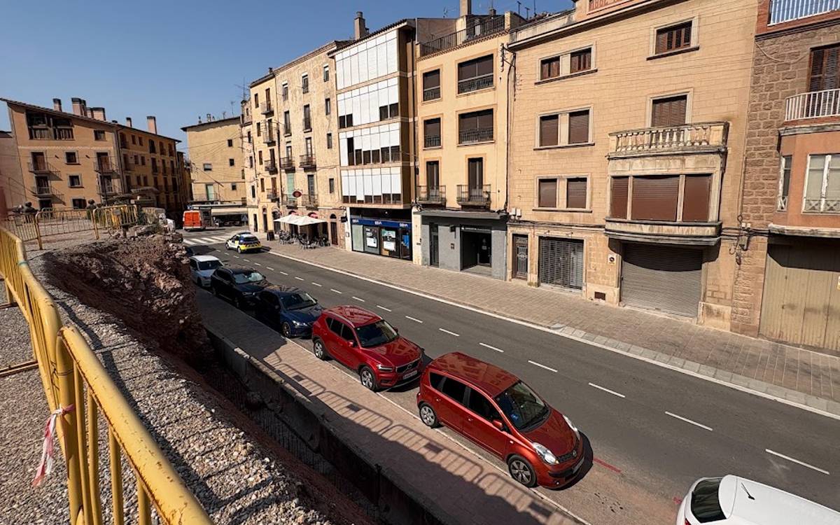 Cardona reclama a la Diputació una solució definitiva per a les obres de l'avinguda del Rastrillo