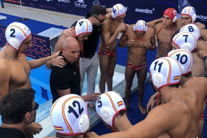 La selecció masculina sub-20 passa a les semifinals de l'Europeu de waterpolo