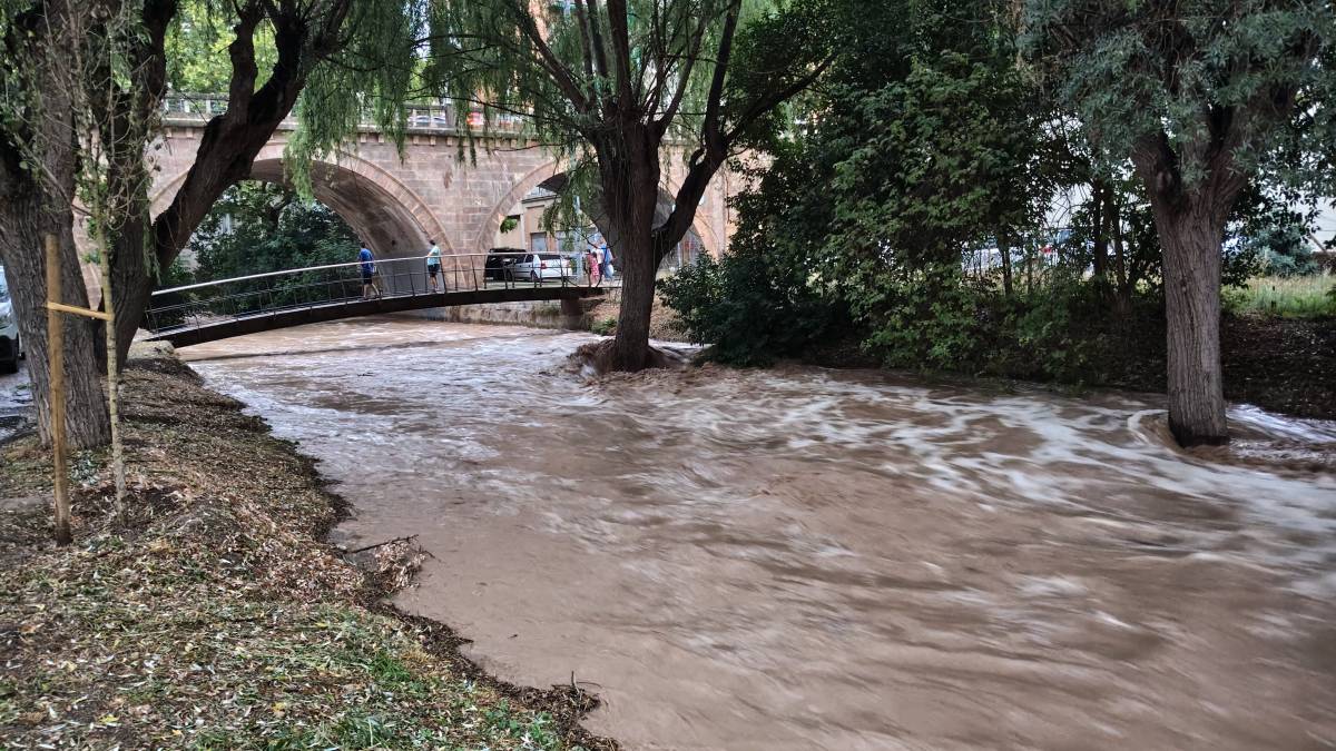 El Riu Negre al pas per Solsona  - Arxiu particular @ebringues