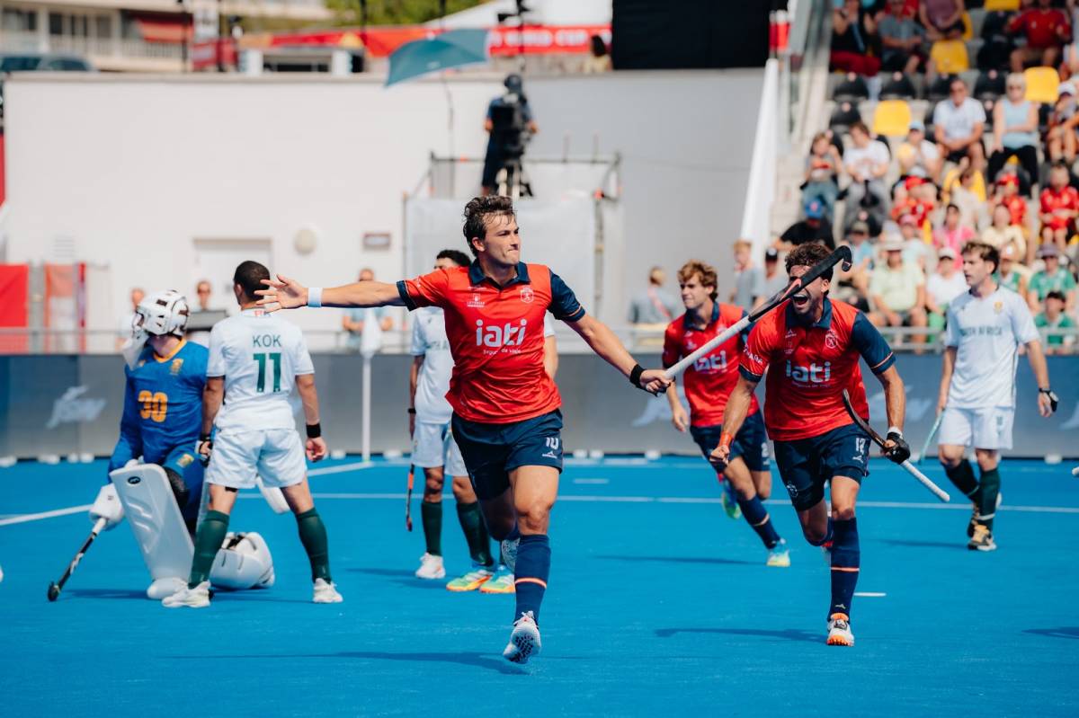Debut amb victòria davant de Sud-àfrica de la selecció masculina