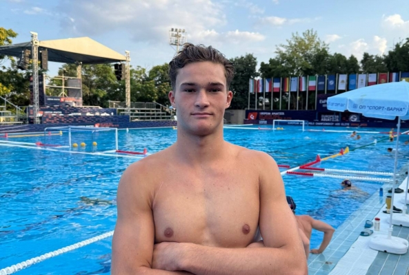 El sabadellenc Tiago Carrió, plata a l'Europeu júnior de waterpolo