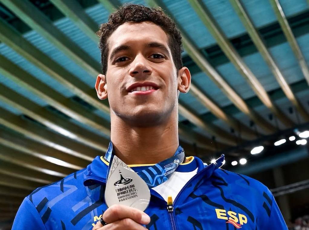 Plata per a Hugo González en els 200 estils a l'Europeu de París