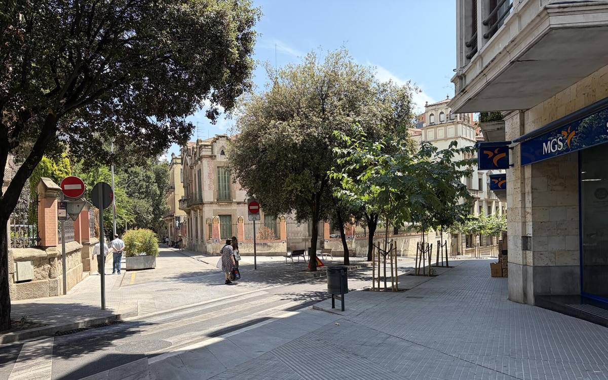 Tall puntual aquest dimarts al Saclosa i Cardenal Lluch per acabar les obres