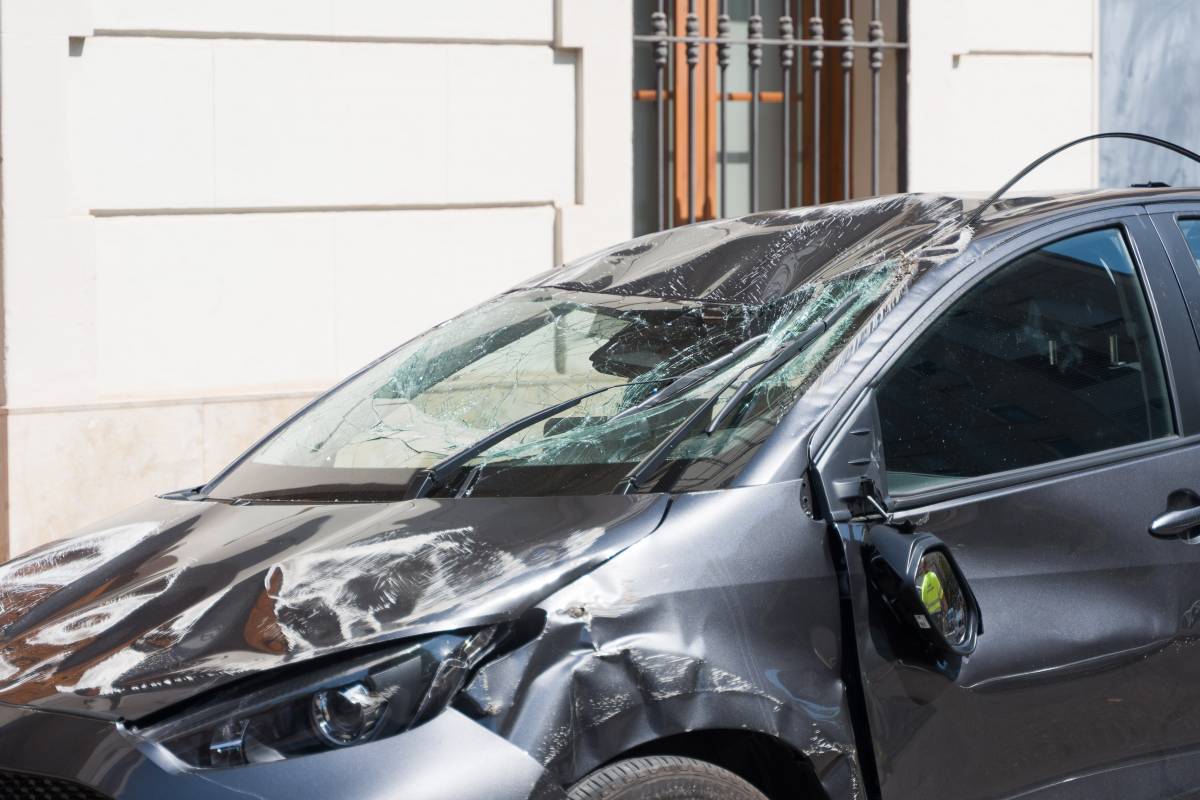 Accident de trànsit al carrer de Borràs de Sabadell - David Chao Accident de trànsit al carrer de Borràs de Sabadell