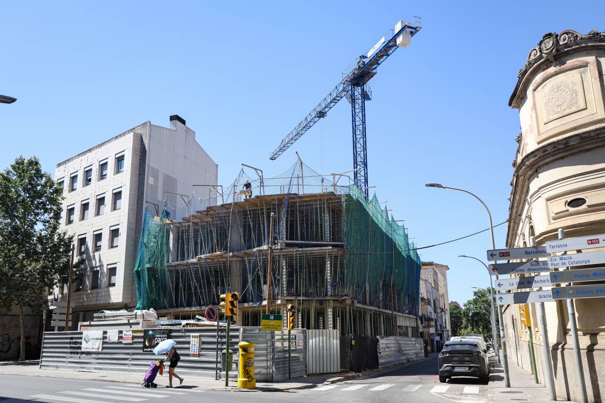 Més superfície visada, però menys pisos nous a Sabadell