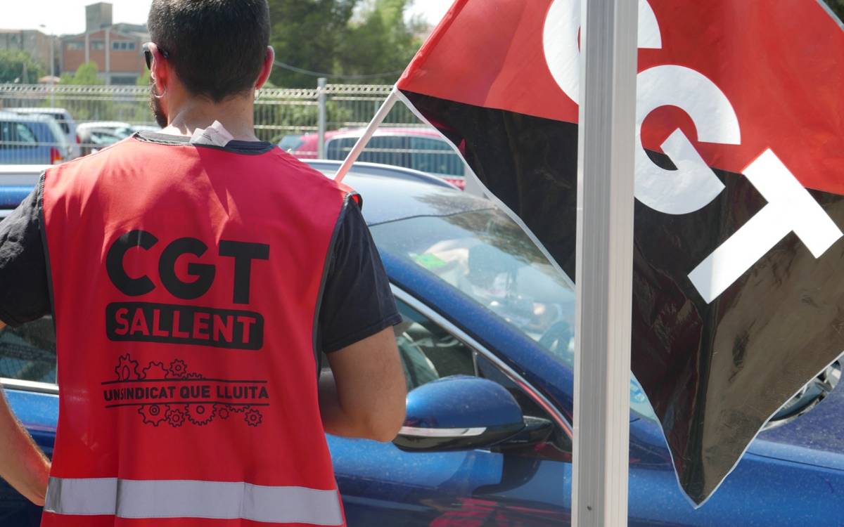 CGT Sallent i ASB fan piquets als escorxadors del Bages per denunciar els ERTO