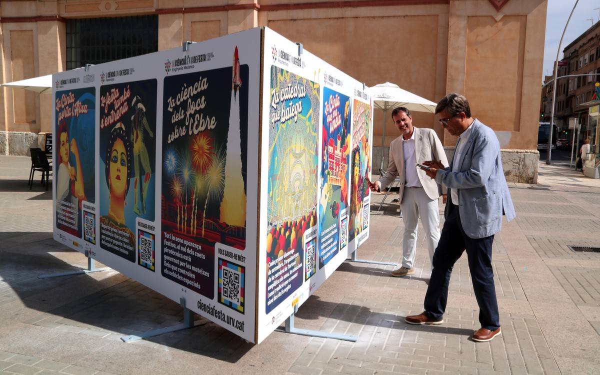 Correfocs, gegants i focs artificials: la ciència que s'amaga darrere de la Festa de la Cinta