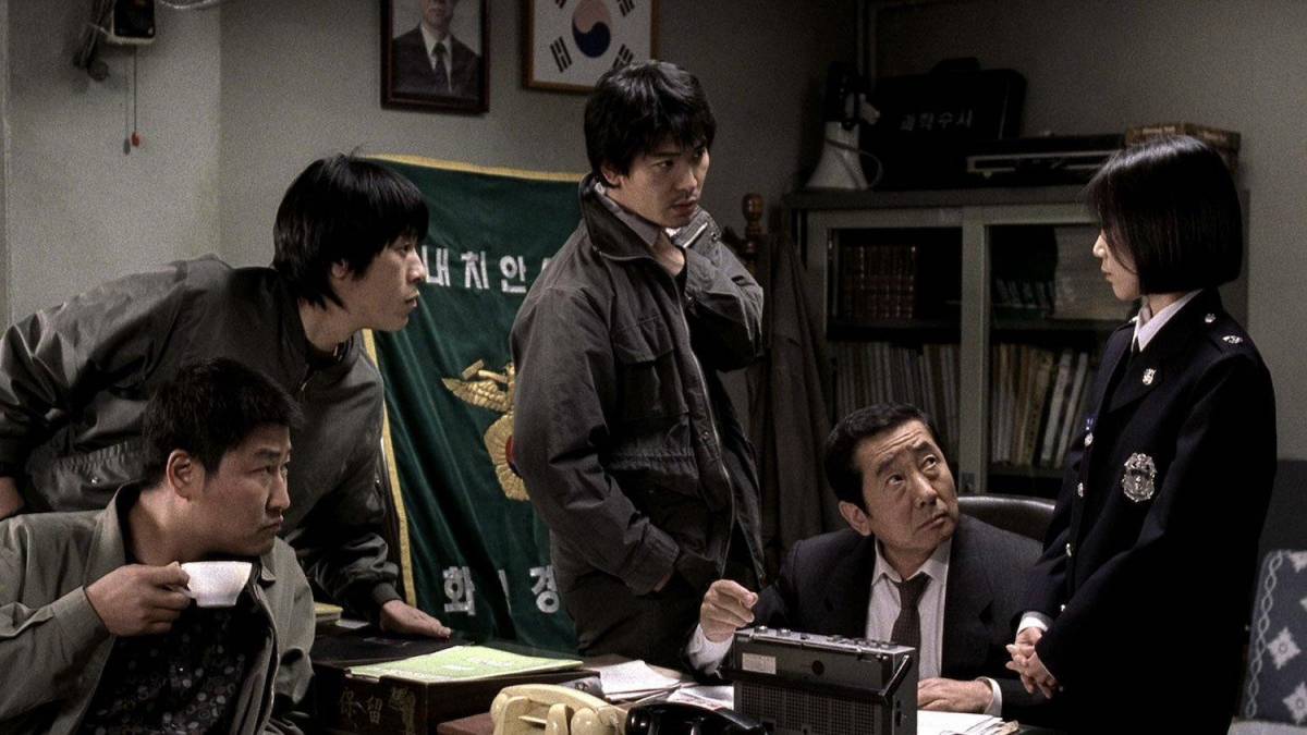 Una escena de Memories of Murder
