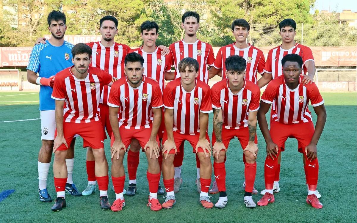 El CE Manresa empata amb l'Atlètic Lleida en un exigent test de pretemporada