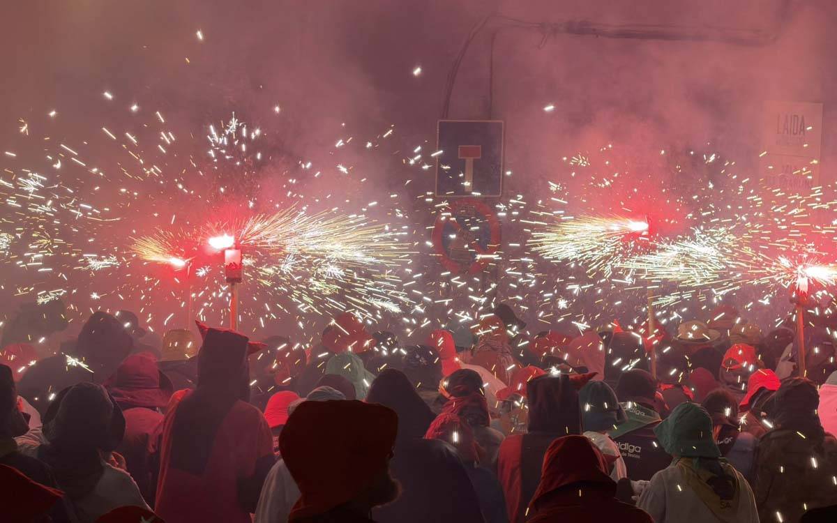 La Moscada i el Correfoc infantil encenen la primera nit de foc de la Festa Major