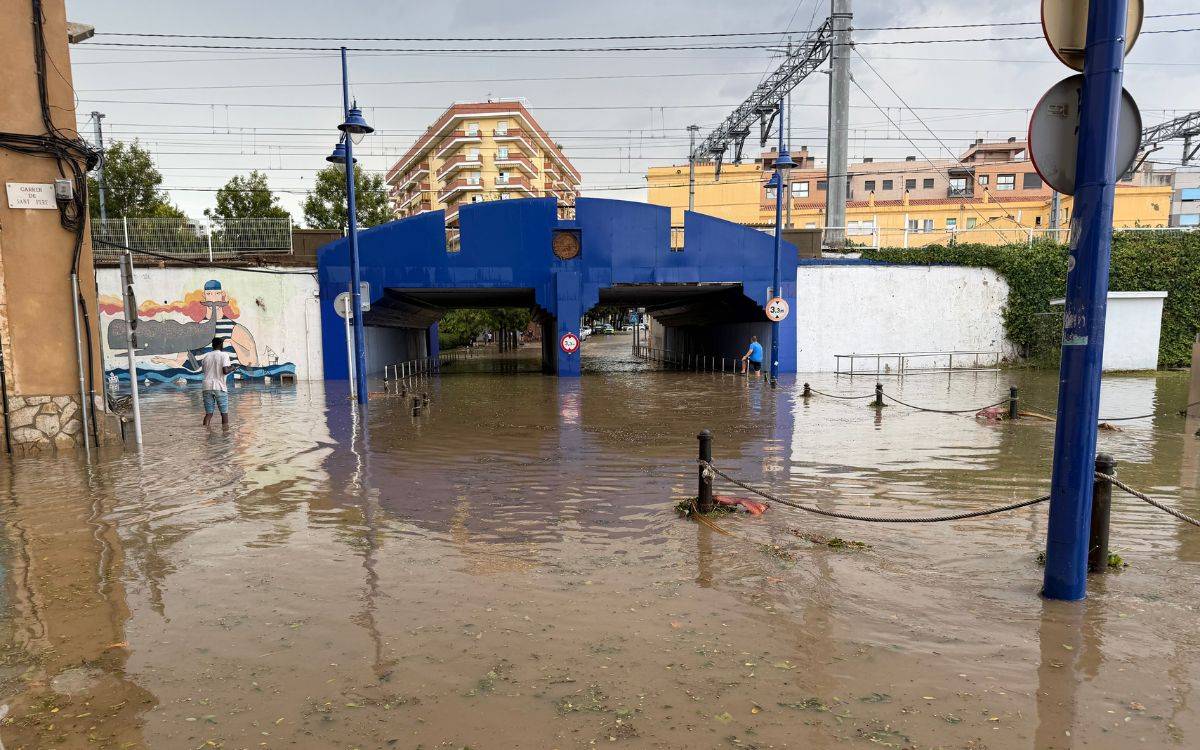 Una violenta tempesta cau sobre el Camp de Tarragona