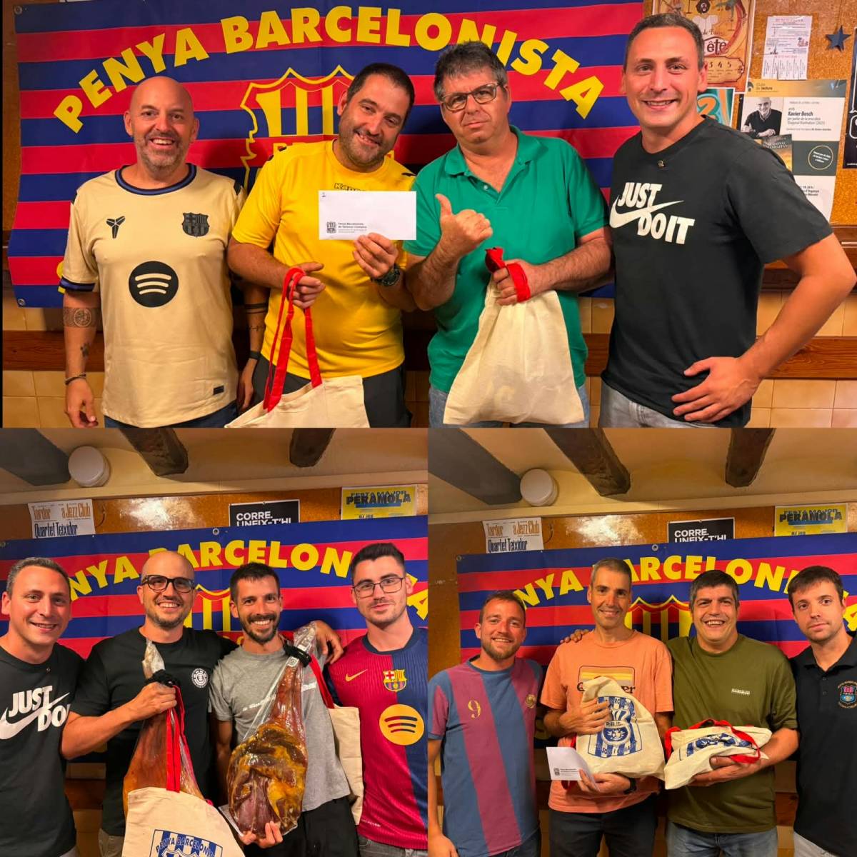 Guanyadors del torneig de botifarra  - Penya barcelonista Solsona i comarca 