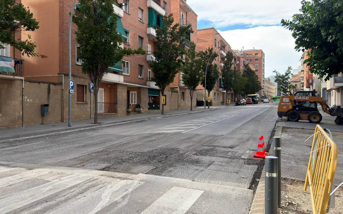 Els asfaltatges a Manresa arribaran aquest dijous al carrer Josep Guitart
