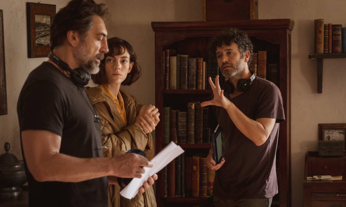 Rodatge de la pel·lícula amb Bardem, Luengo i Sorogoyen - Manolo Pavón