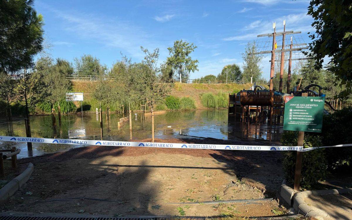 L'Ajuntament de Tarragona reobre els parcs de la ciutat després de la calamarsada de dilluns