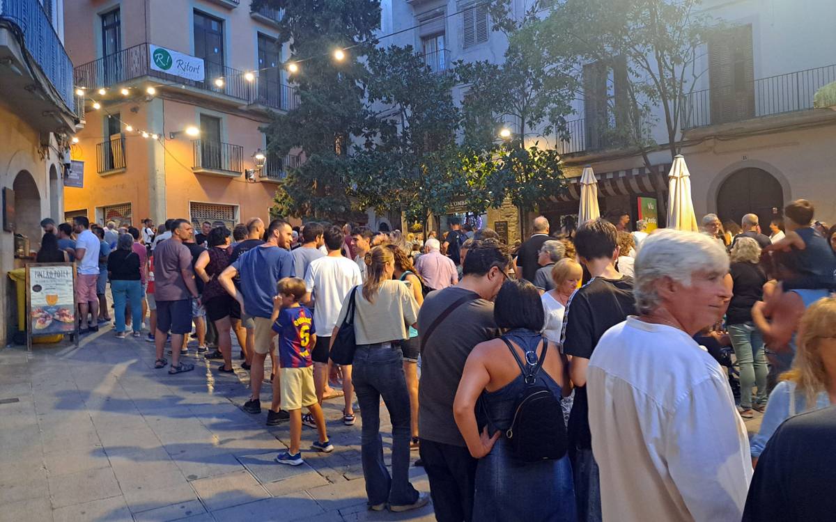 Les fileres dels diferents establiments arribaven a entrecreuar-se - Pere Fontanals