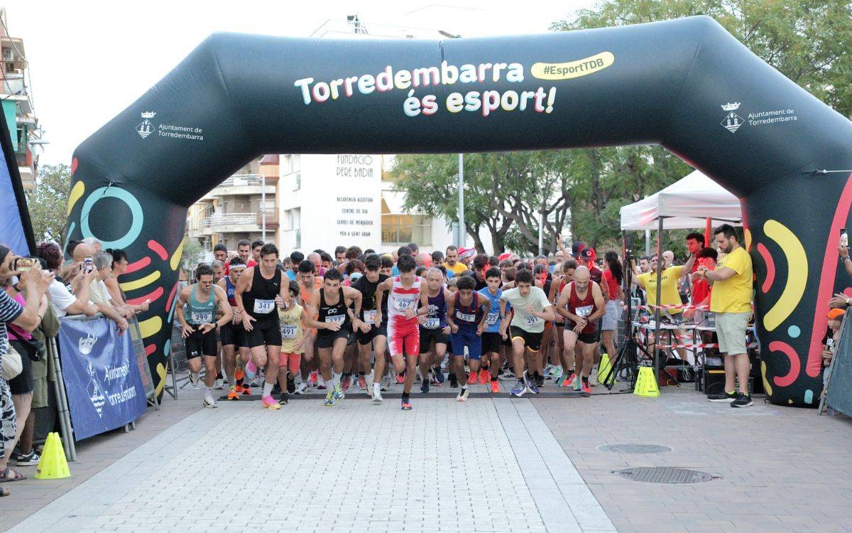 Torredembarra celebra una Cursa de Santa Rosalia de rècord: 550 inscrits i 3.300 euros per a La Muntanyeta