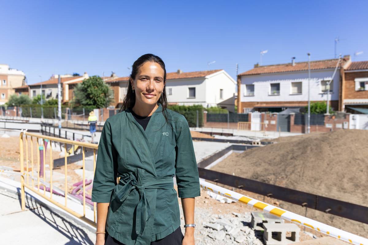 Almudena Conesa, farmacèutica de Can Feu - Víctor Castillo Almudena Conesa, farmacèutica de Can Feu