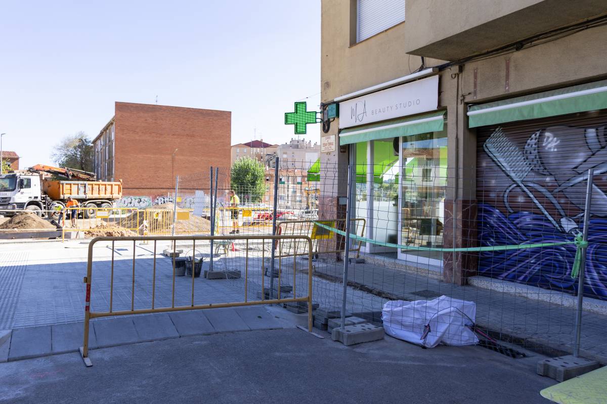 "Moltes clientes no venen des de fa un mes per les obres"