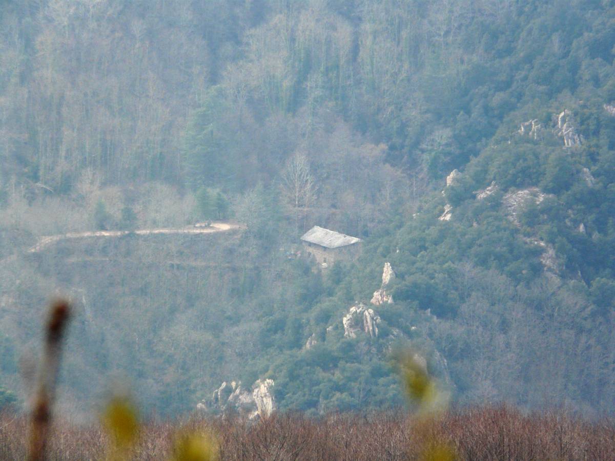 Rescaten una excursionista ferida en un bosc de Sant Hilari Sacalm