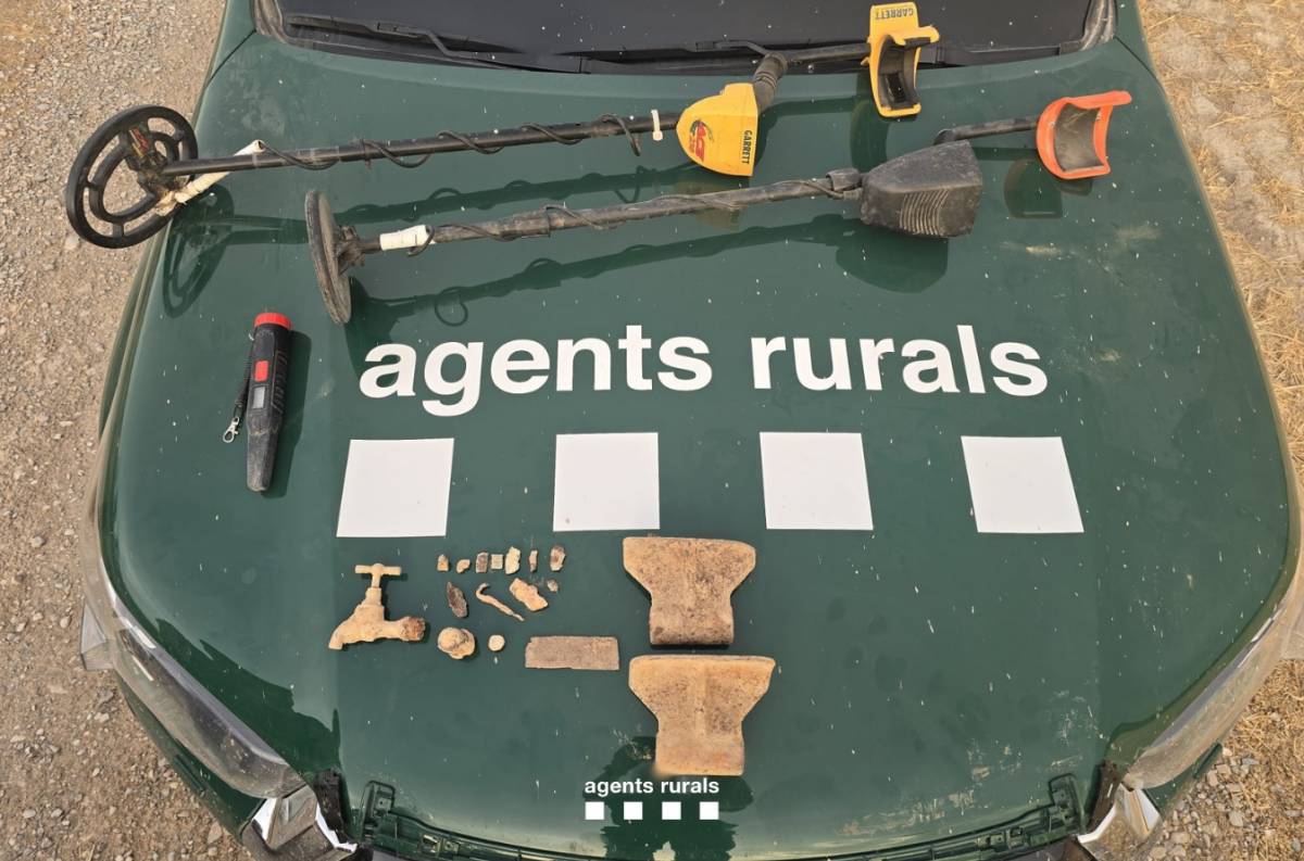Dos denunciats per buscar restes de la Guerra Civil amb detectors de metalls a la Noguera