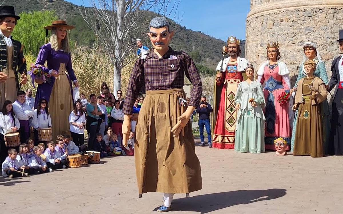 El Gegant Antonyito agafarà el micròfon per donar el tret de sortida a la Festa Major de Sallent