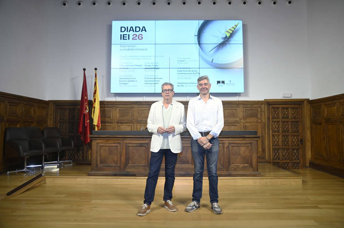 L’IEI posa el focus en la sobirania i l’autodeterminació per la Diada