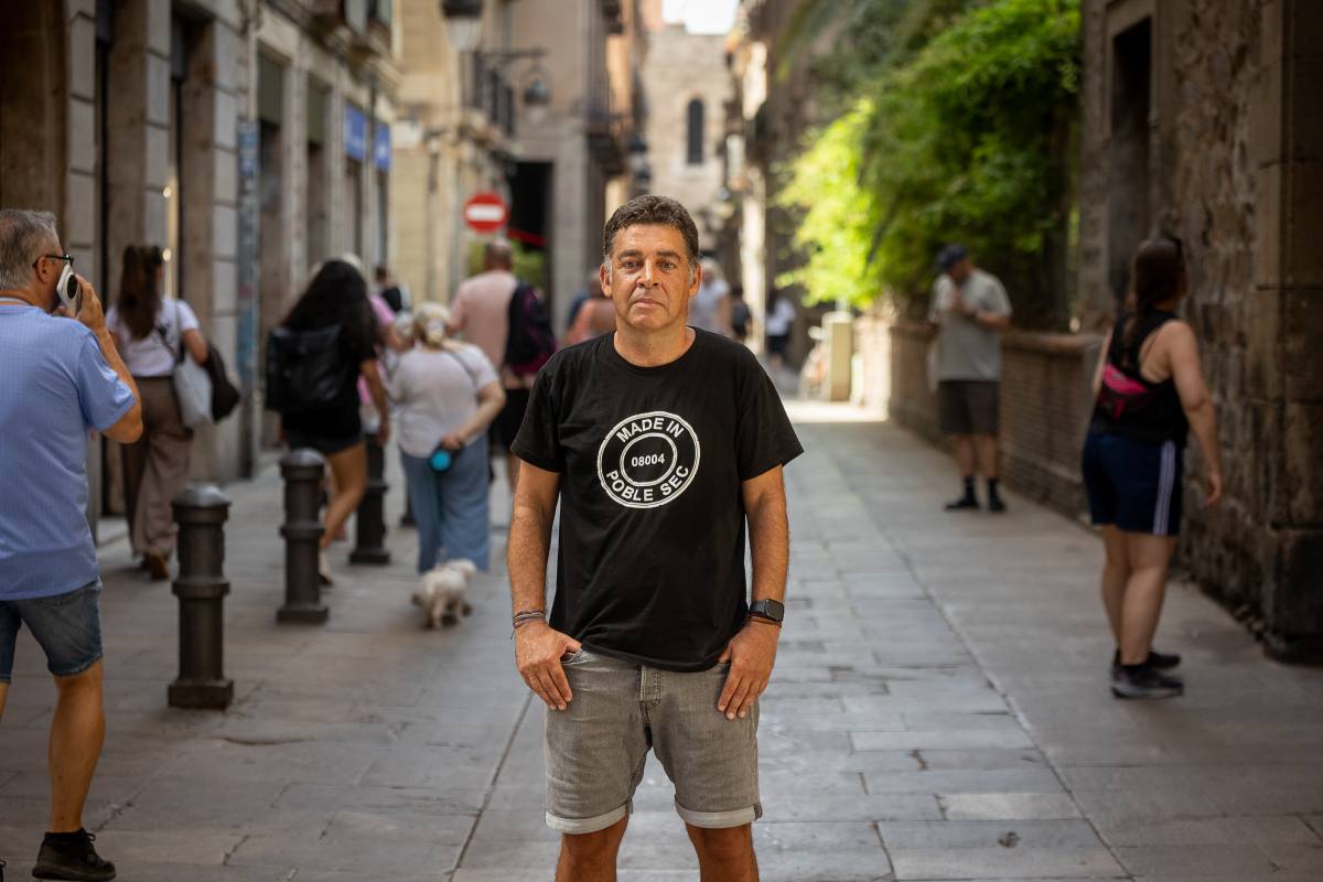 David Bondia, al barri del Raval