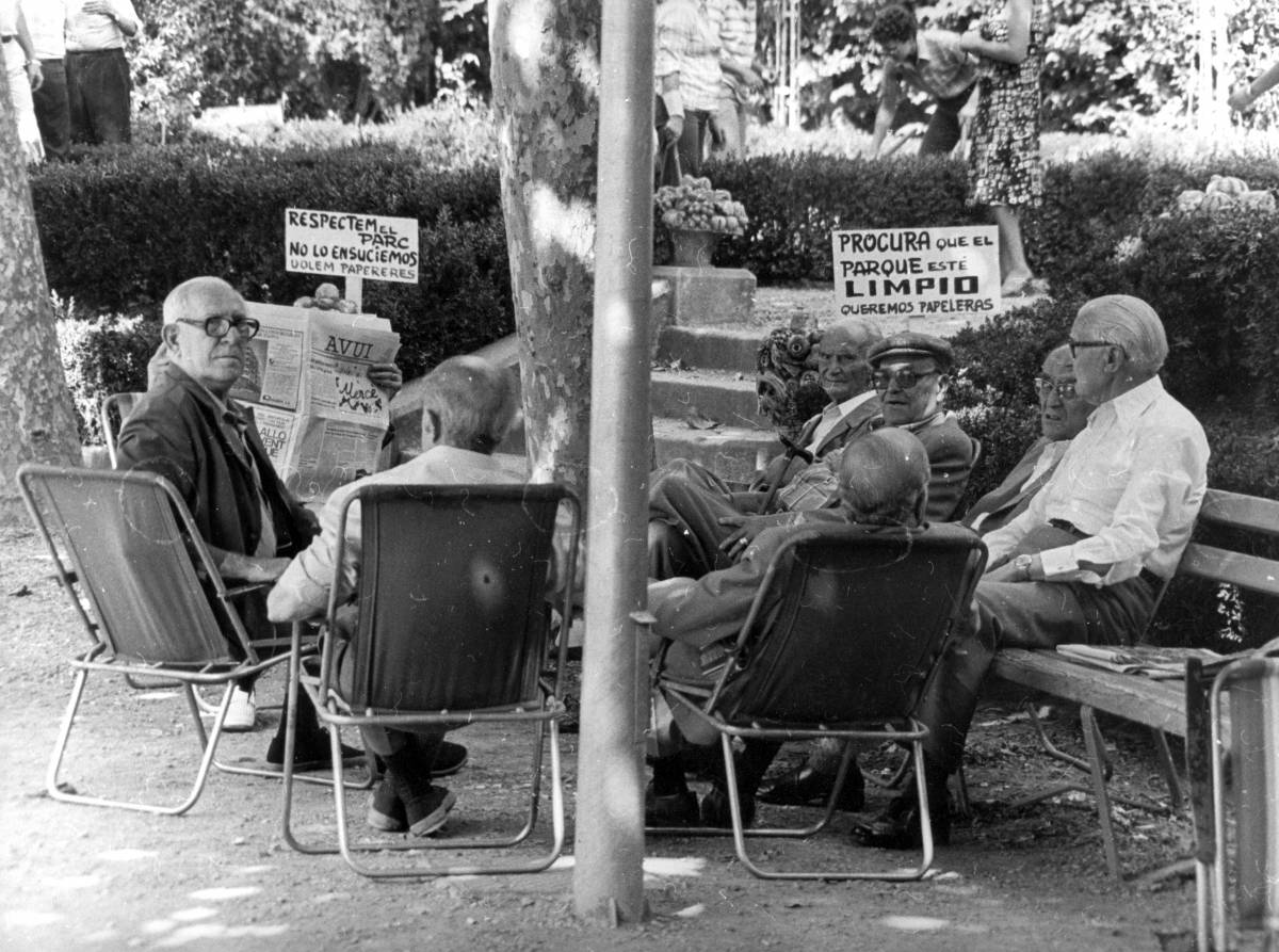 Parc de Sant Jordi 1978 - Arxiu Diari de Terrassa Parc de Sant Jordi 1978