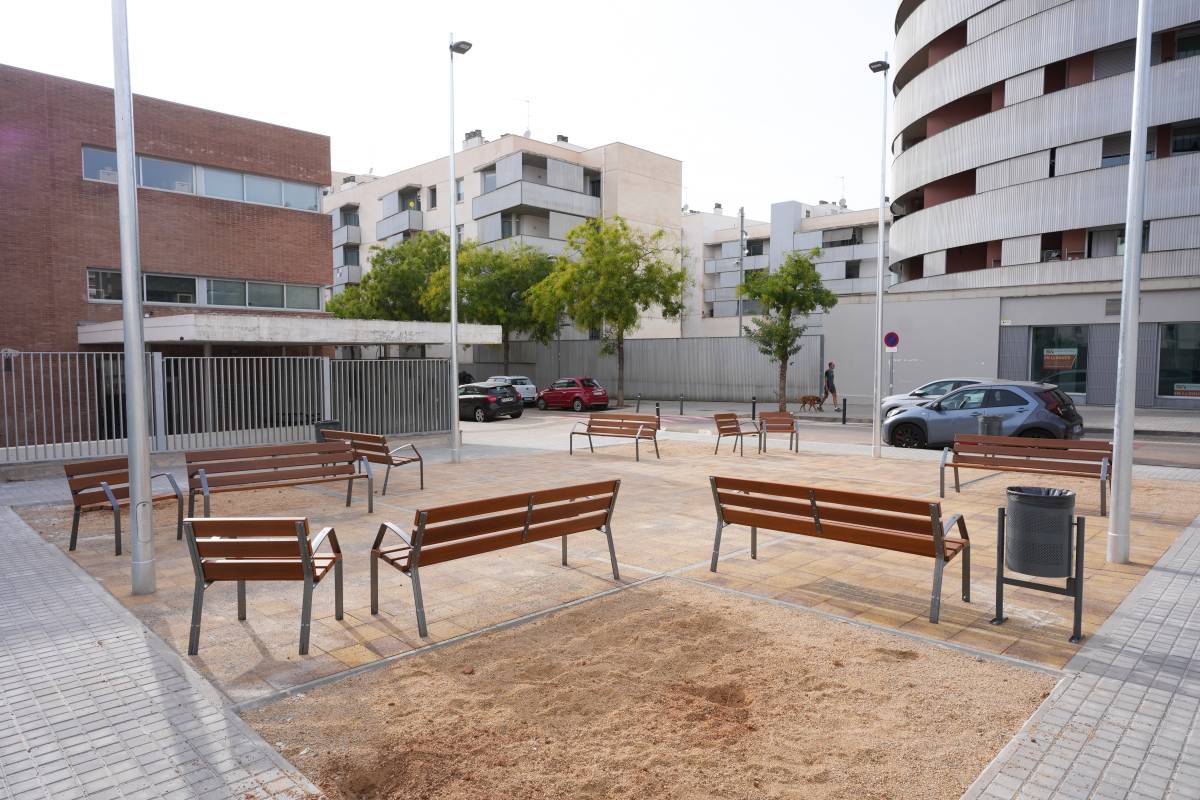 El Centre 'guanya' una placeta al costat de l'escola Miquel Martí i Pol