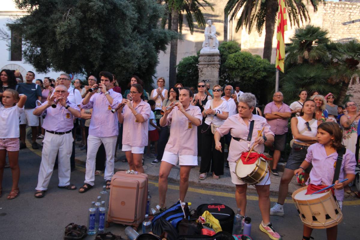 Primera tripleta màgica dels Minyons a Sitges