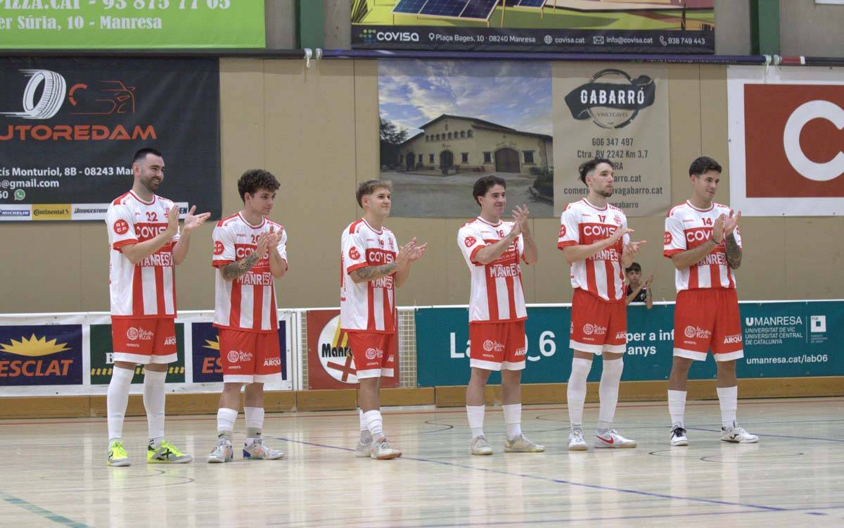 El Covisa Manresa cau amb claredat davant un Barça Atlètic més rodat en el Trofeu Les Codines