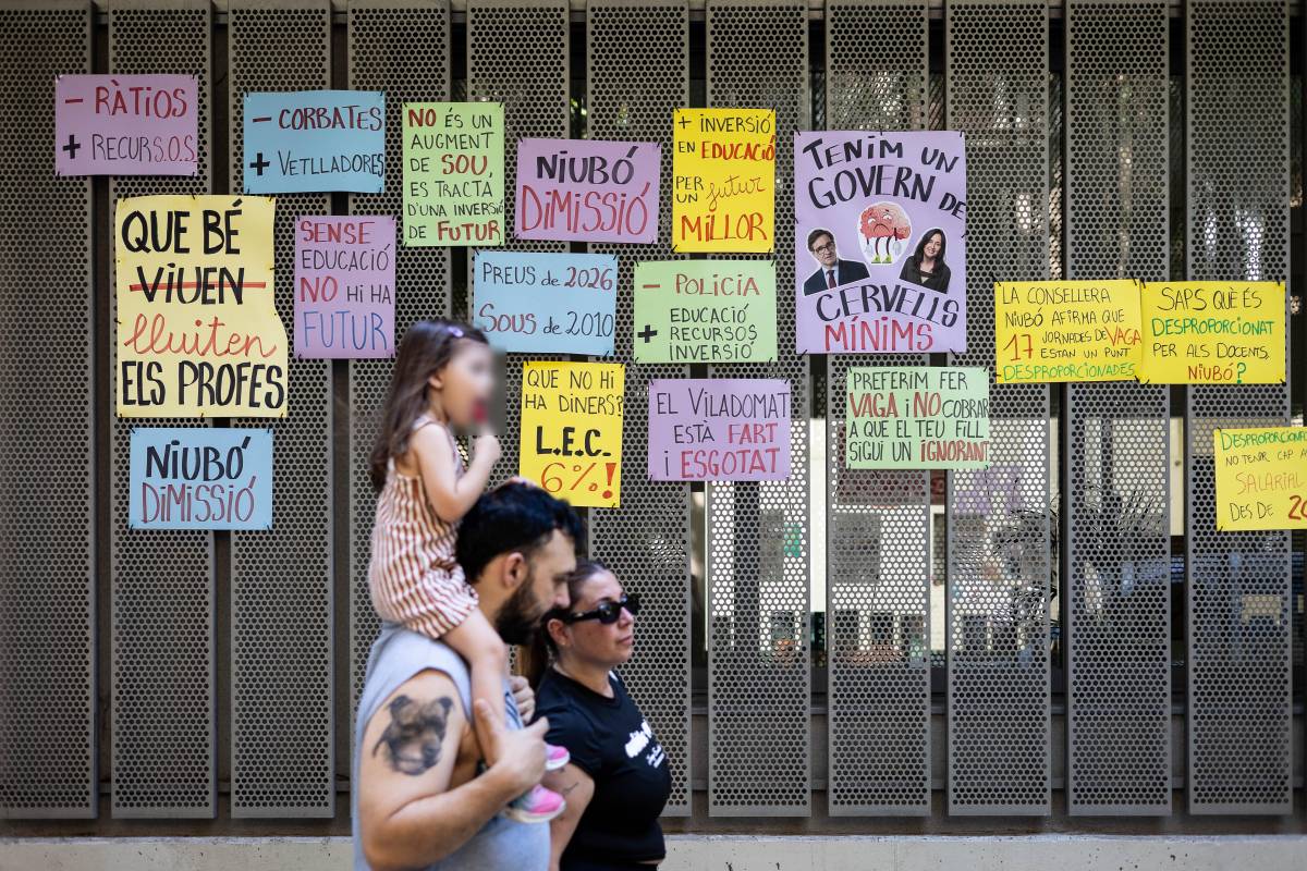 La destitució de la número dos de Niubó cronifica Educació com la pedra a la sabata del Govern