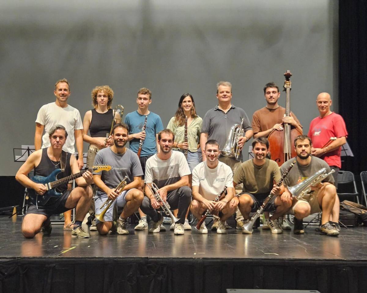 Arnau Tordera i la Cobla Juvenil Ciutat de Solsona estrenen dues peces inspirades en la Festa Major