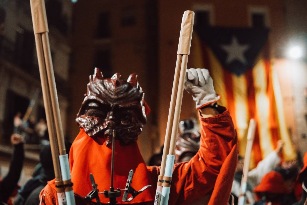 El Correfoc de la Festa Major de Manresa en imatges